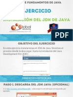 CFJ B Ejercicio 01a Instalacion JDK Windows