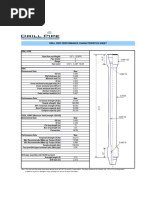 HWDP Specifications and Performance Data | PDF | Pipe (Fluid Conveyance ...