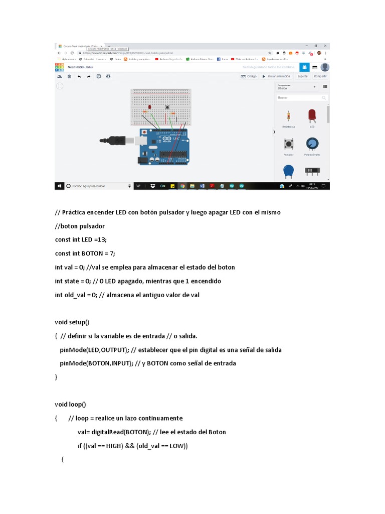 Ejercicios en Arduino - Parte 2 | PDF | Frecuencia | Tecnología de ...