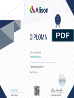 Sample Diploma