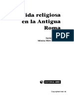 Vida Religiosa en La Antigua Ro - Xavier Espluga PDF