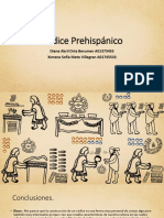 Códice Prehispánico: Diana Abril Orta Berumen A01375455 Ximena Sofía Nieto Villagran A01745533