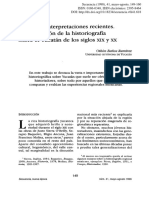 Baños Ramírez, Othon (1998) - Algunas Reinterpretaciones Recientes. Breve Revisión de La Historiografía Sobre El Yucatán de Los Siglos XIX y XX