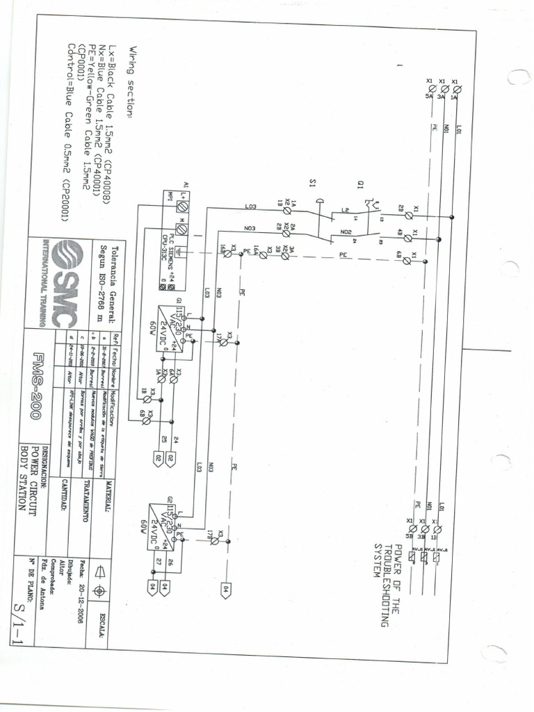 Esquemas Electricos fms-200 PDF | PDF