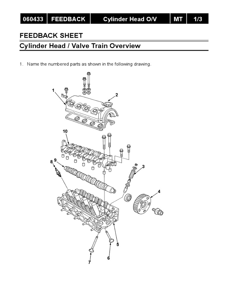 Cylinder Head and Valve Train Guide | PDF | Technology & Engineering