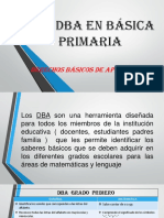 Los DBA en Básica Primaria: Derechos Básicos de Aprendizaje