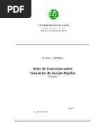Exercícios sobre BJT