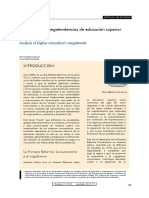 Dialnet AnalisisDeLasMegatendenciasDeEducacionSuperior 5043002 PDF