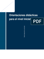 4 Orientaciones Didacticas para El Nivel Inicial 5 Parte PDF