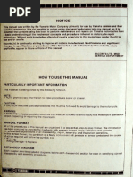 Download Yamaha RX 100 Workshop Manual by xtemp SN42685035 doc pdf