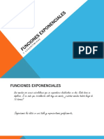 Funciones Exponenciales