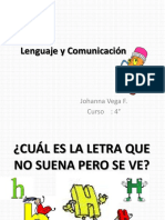 Clase Lenguaje y Comunicación Letra H