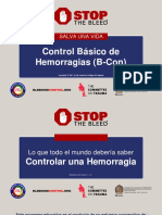 Control Básico de Hemorragias Presentación PDF - Videos