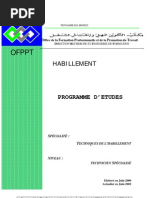 PE de la filière TS en Techniques d'Habillement 04-06-02