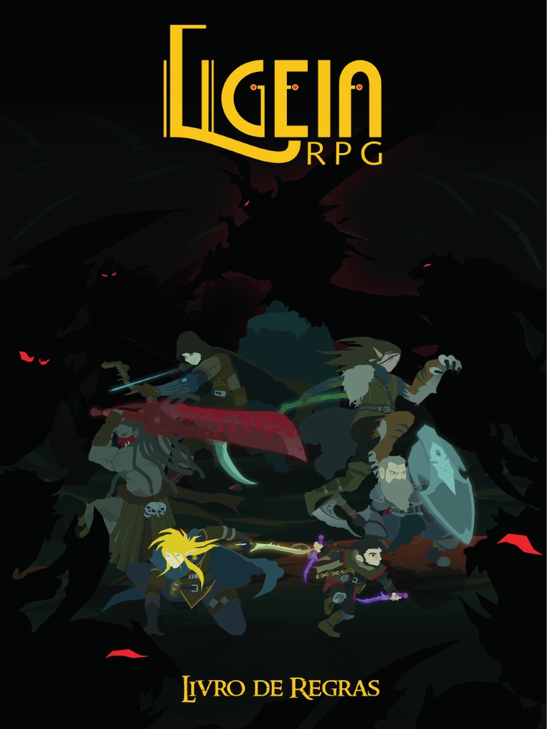 Regras e Aventuras do RPG Ligeia | PDF | Jogos de RPG | Dungeons ...
