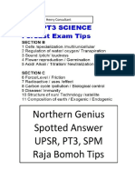 Northern Genius Spotted Answer Upsr, Pt3, SPM Raja Bomoh Tips