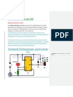 Detector de Lluvia Con 555