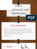 Farm Implements and Machineries