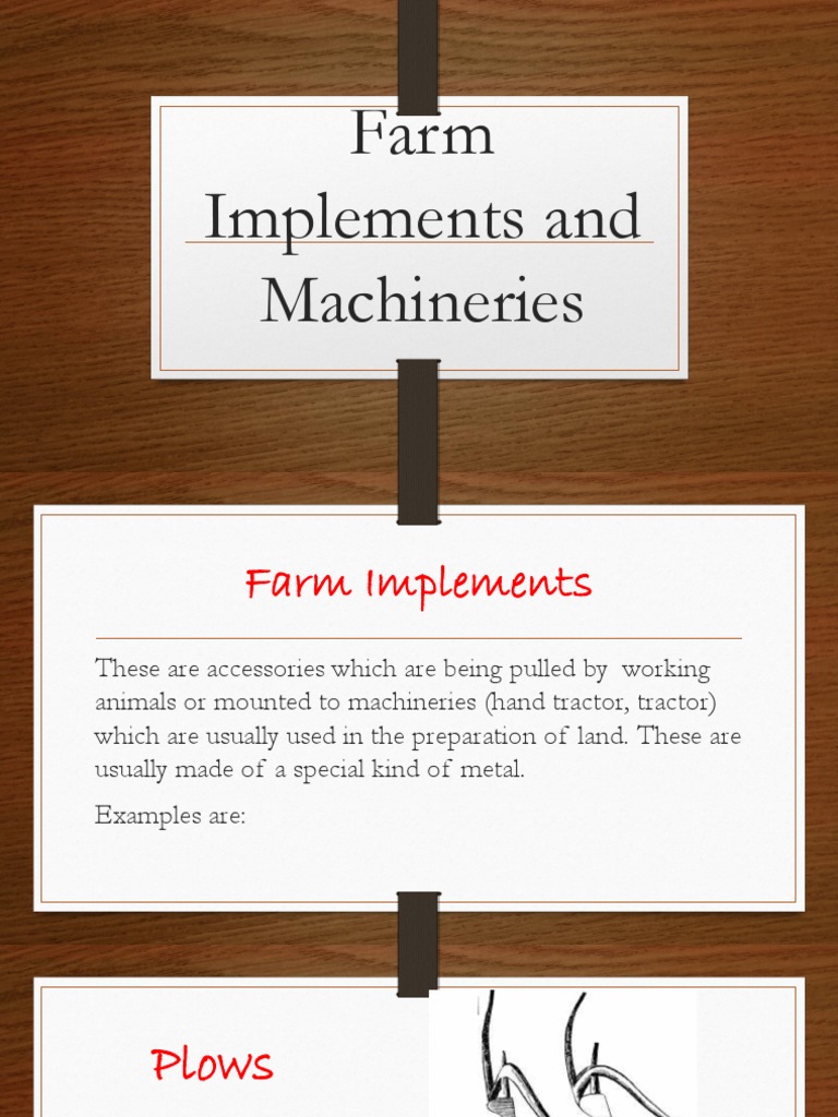 Farm Equipment Essentials Guide | PDF
