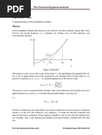 The Newton-Raphson Method: Experiment Name