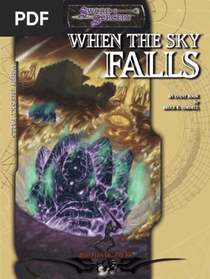 Ww When The Sky Falls Pdf Pdf Tsunami Meteoroid