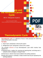 Basic Concepts and the Reversed Carnot Cycle