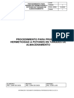 Procedimiento Pruebas Pontones