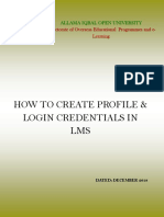 Student Profile and LMS PDF