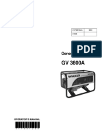 Generator: Operator'S Manual