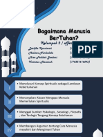 Bagaimana Manusia BerTuhan