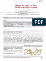 Understanding The Basics of DNA Fingerprinting in Forensic Science