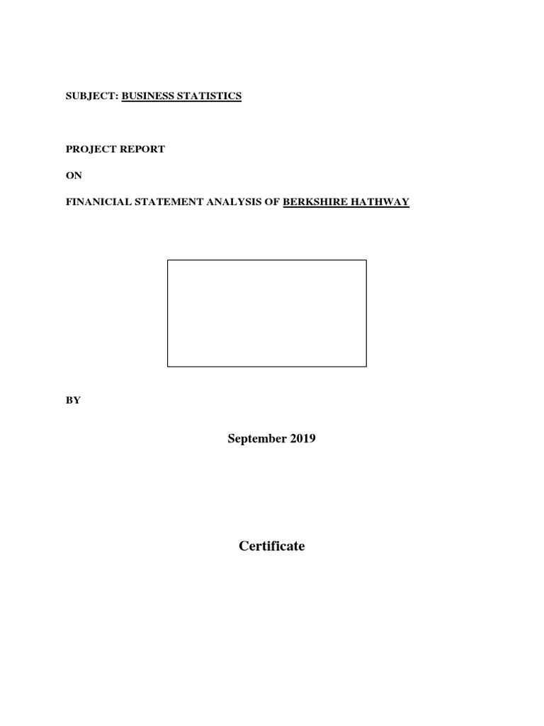 MATHS Project Final - 2 | PDF | Berkshire Hathaway | Economies