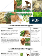 Local Materials in The Phils