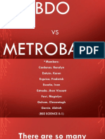 Comparison of Bdo and Metrobank Group 3