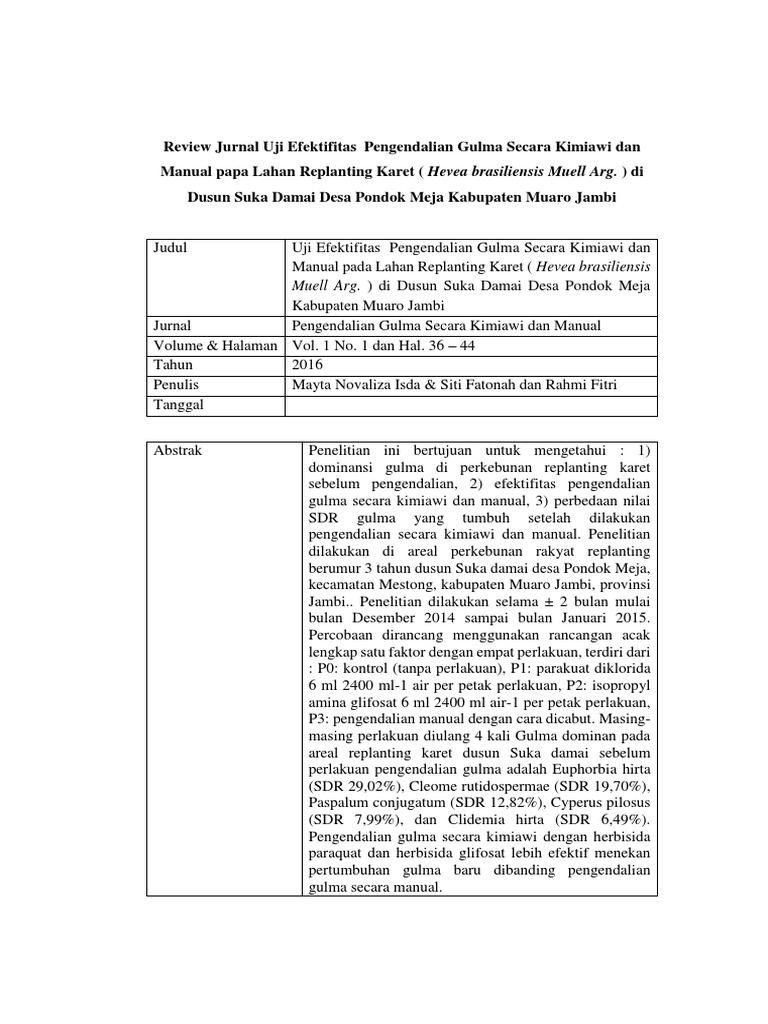 Contoh Review Jurnal