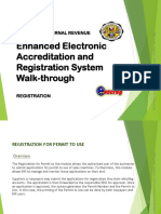 Enhanced Electronic Accreditation and Registration System Walk-Through