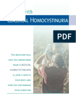 Living With Classical Homocystinuria CBS Brochure