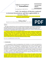 Terjemahan Fix Hahn 2007 Accounting Research Theories in Doctoral Dissertations 2