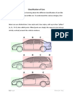 Classification of Cars