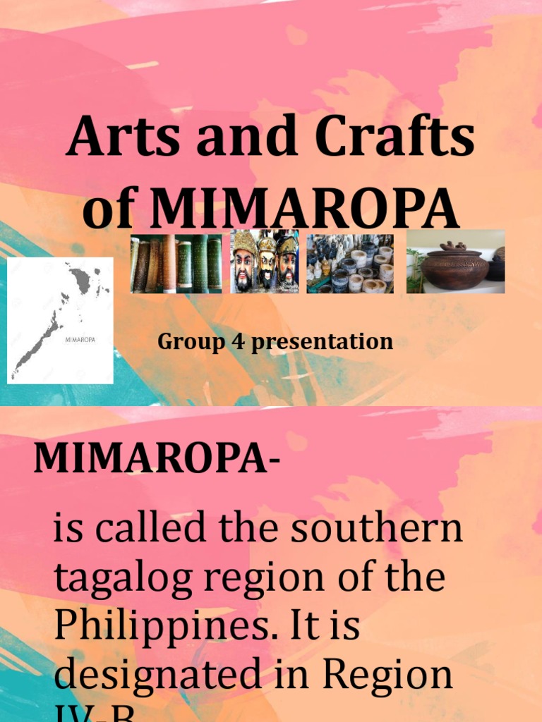 Arts and Crafts of Mimaropa | PDF