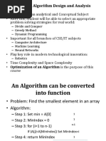 Advaned Analysis of Algorithm