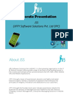 Corporate Presentation: JSS (JIFFY Software Solutions Pvt. LTD OPC)