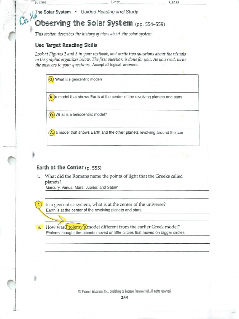 CH 16 Note Packet - Highlighted 2016 PDF | PDF