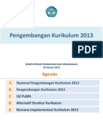 Pengembangan Kurikulum 2013 Raker DPR 10012012 Tayang 1