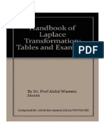 Laplace Transformation Book by DR Prof Abdul Waseem Sheikh