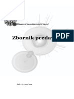 Slovenski Parodontološki Dnevi (2014) PDF