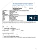 Examination Form 2018-19 For REGULAR Students