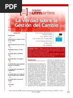 La Verdad Sobre La Gestion Del Cambio PDF