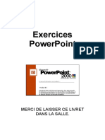 PowerPoint 2000 - Livret D'exercices