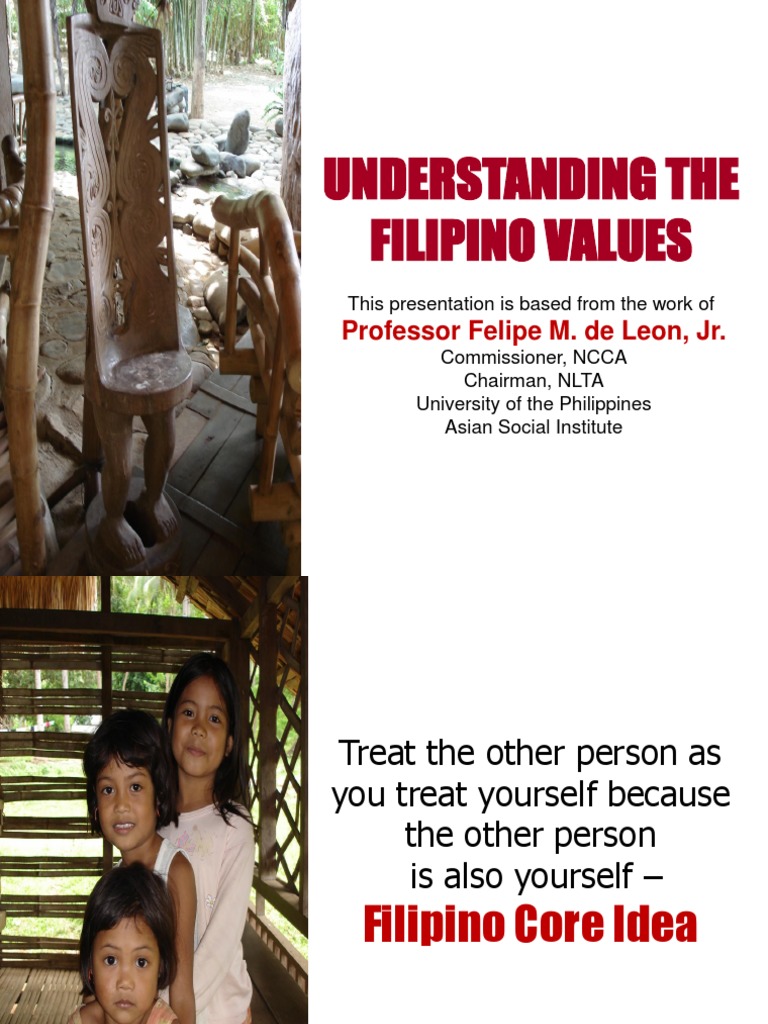 Core Filipino Values Explained | PDF | Identity (Social Science ...